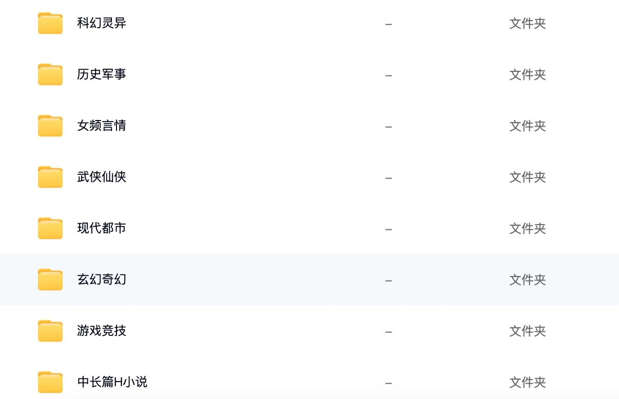 一点点小说电子书收集爱好☺️