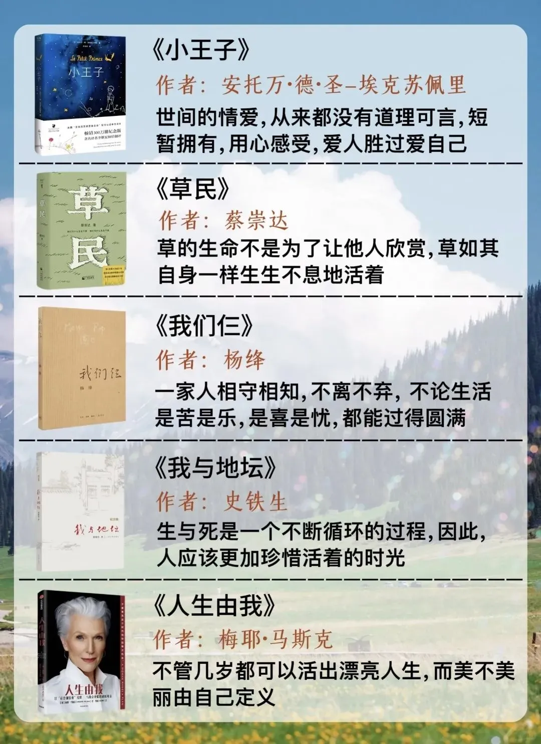 央视推荐40本书