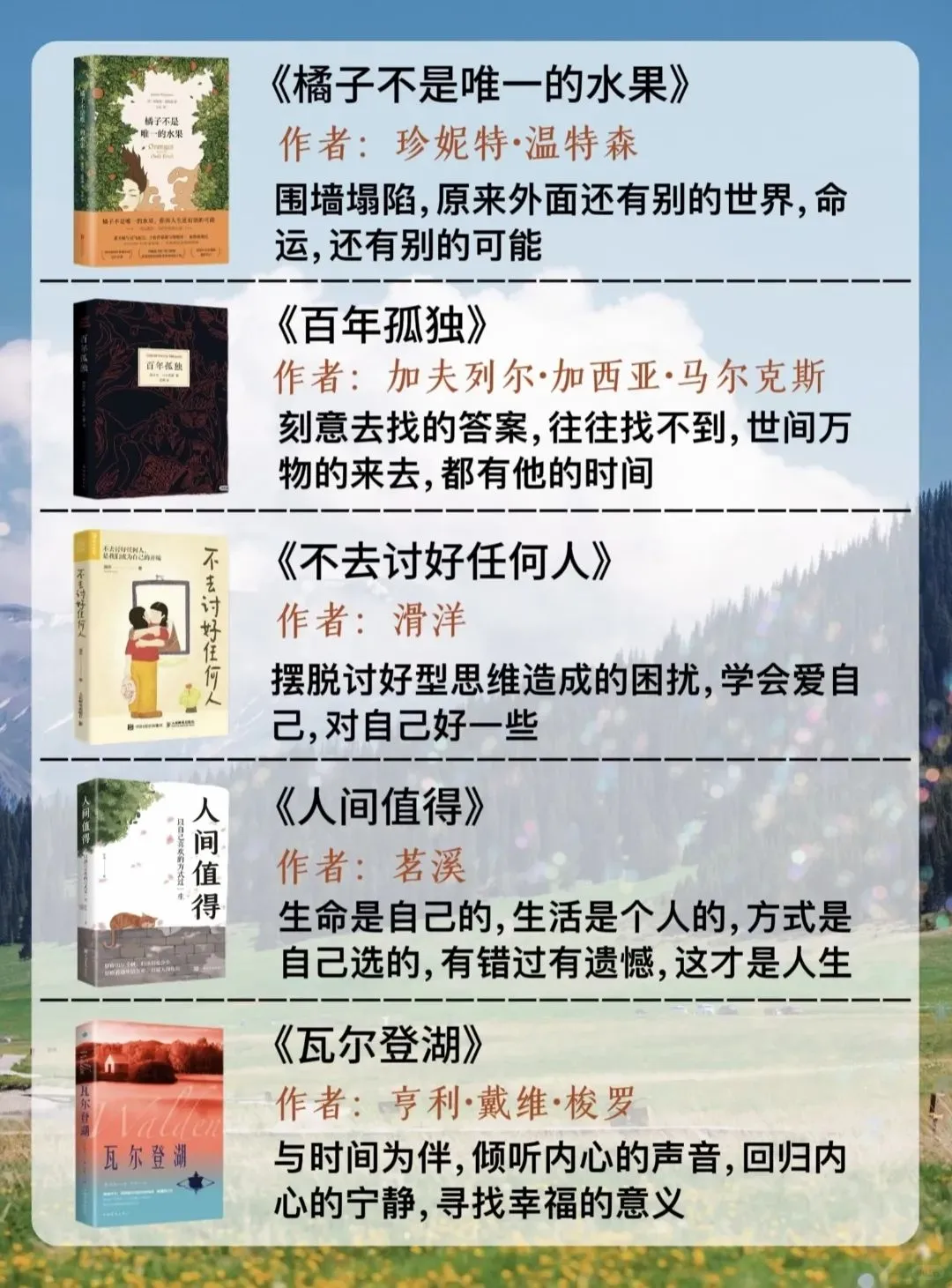 央视推荐40本书