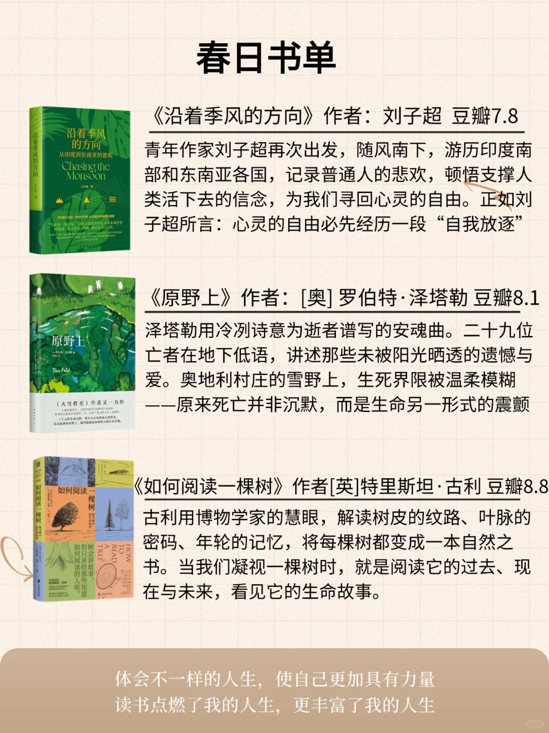 春日治愈书单|15本绿意小书专治春日焦虑🌿