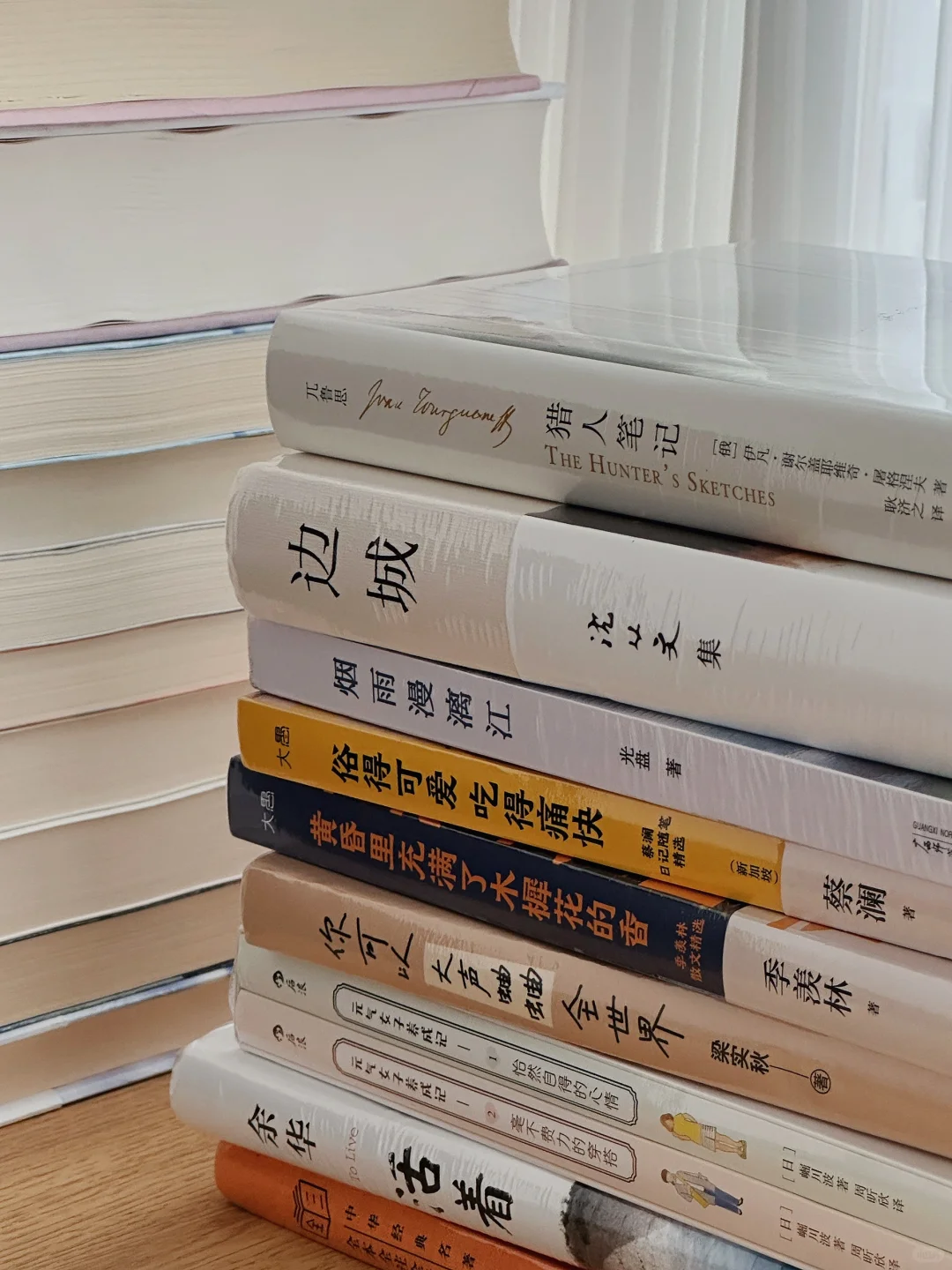 周末，在家拆新书。