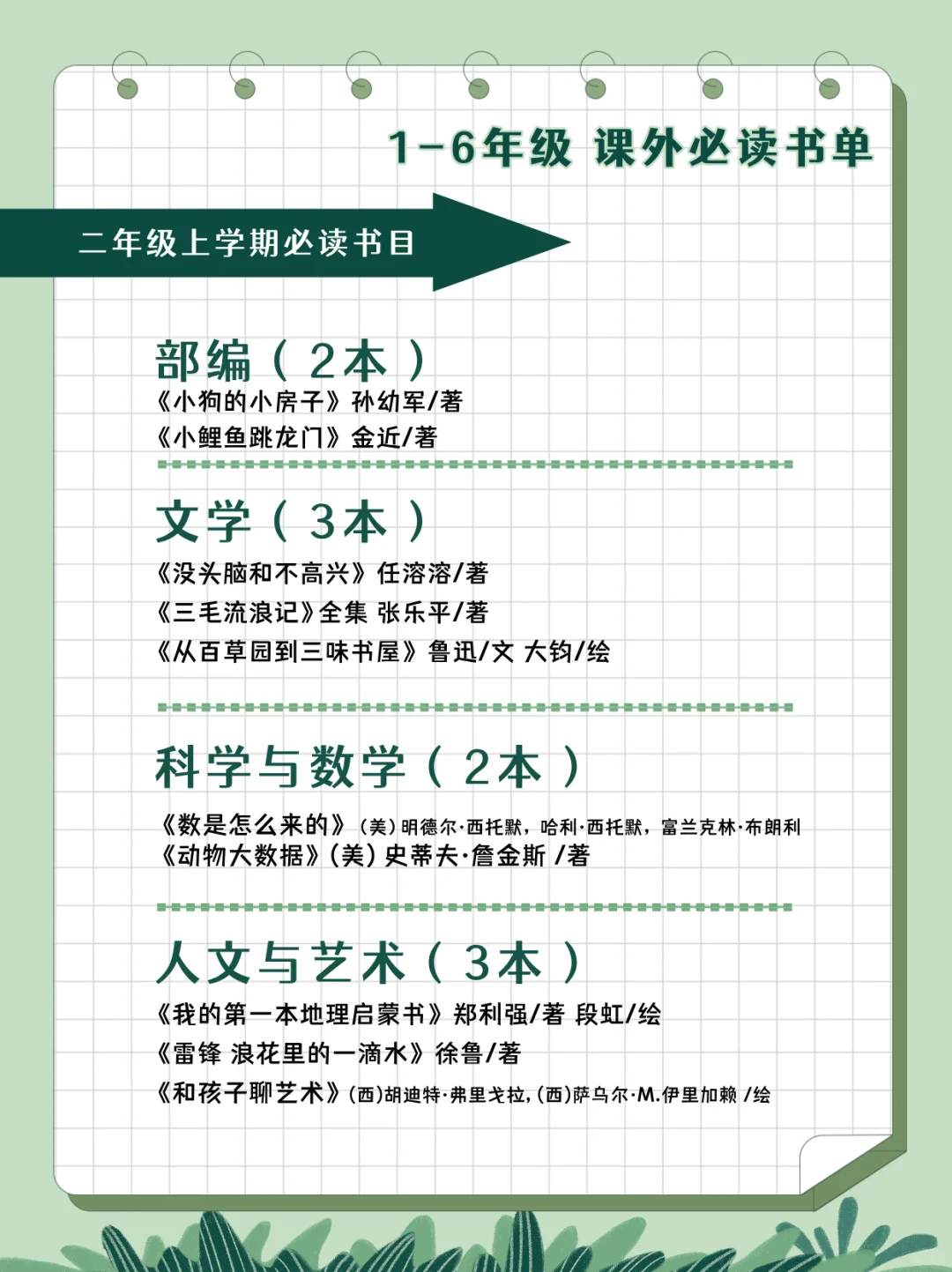🗂家长收藏｜2024版清华附小课外必读书单