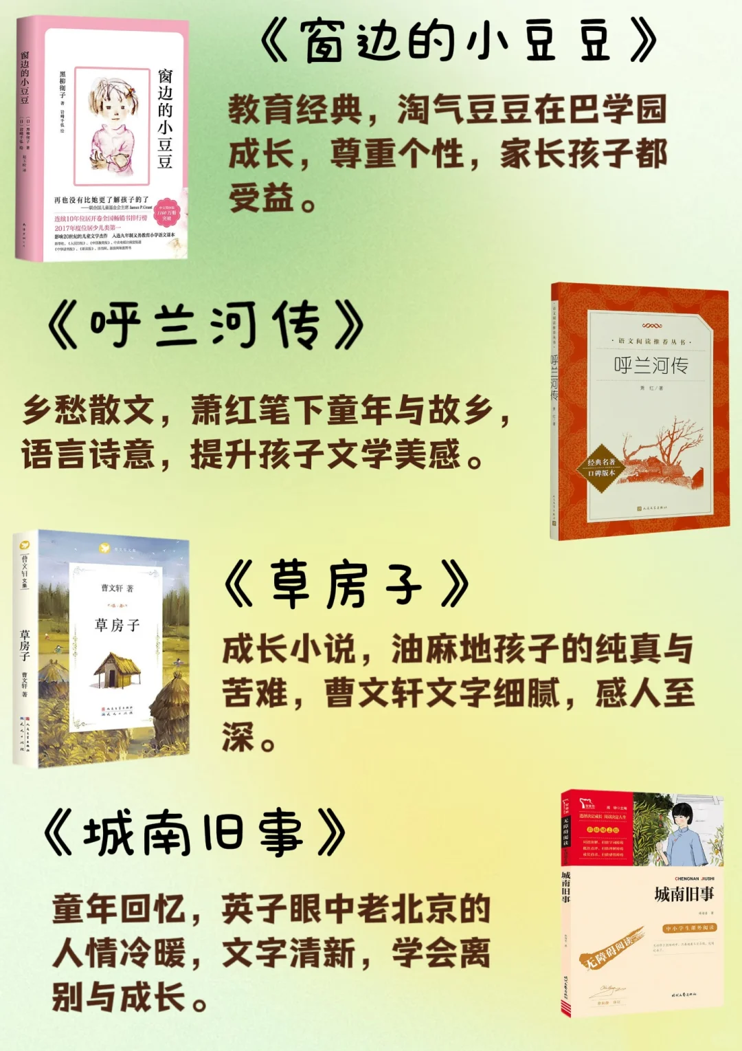 📚2025，教育部推荐1-6年级课外优质阅读书单