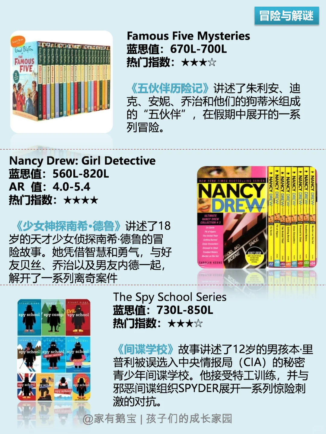 保姆级选书攻略 | 原版娃必读48套中章书上