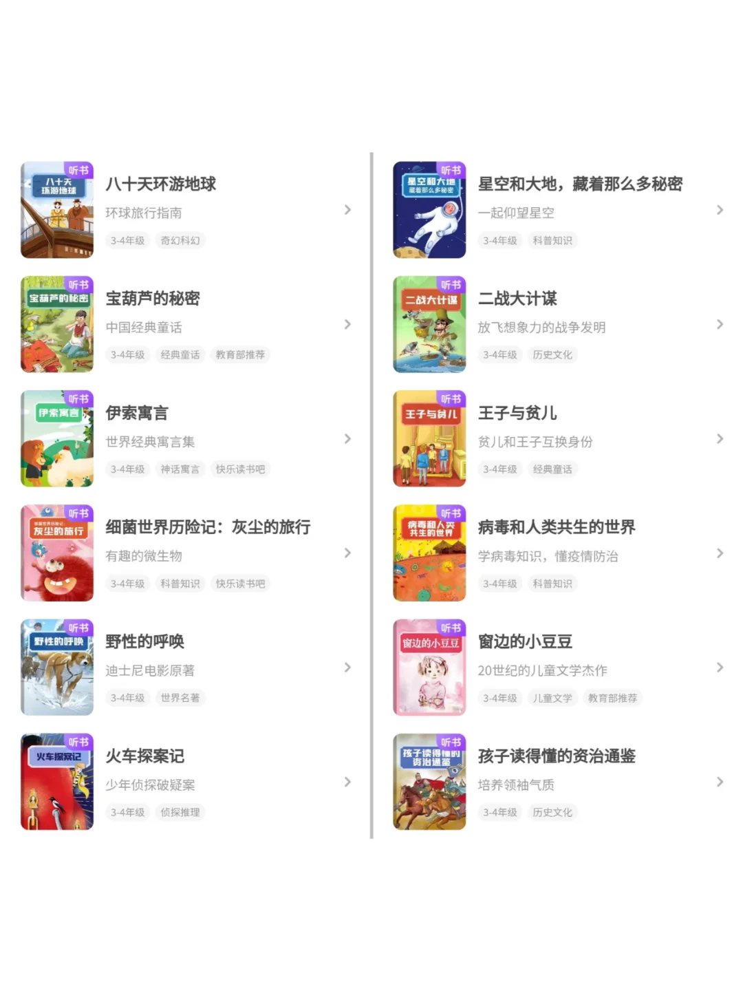 7-12岁必读经典好书｜附分龄书单推荐