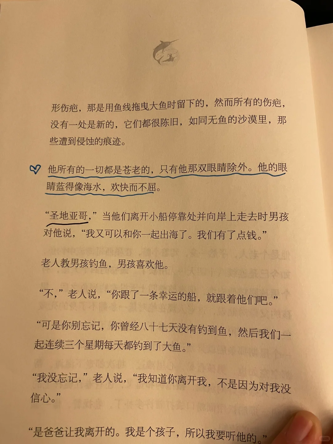 《老人与海》 美·海明威