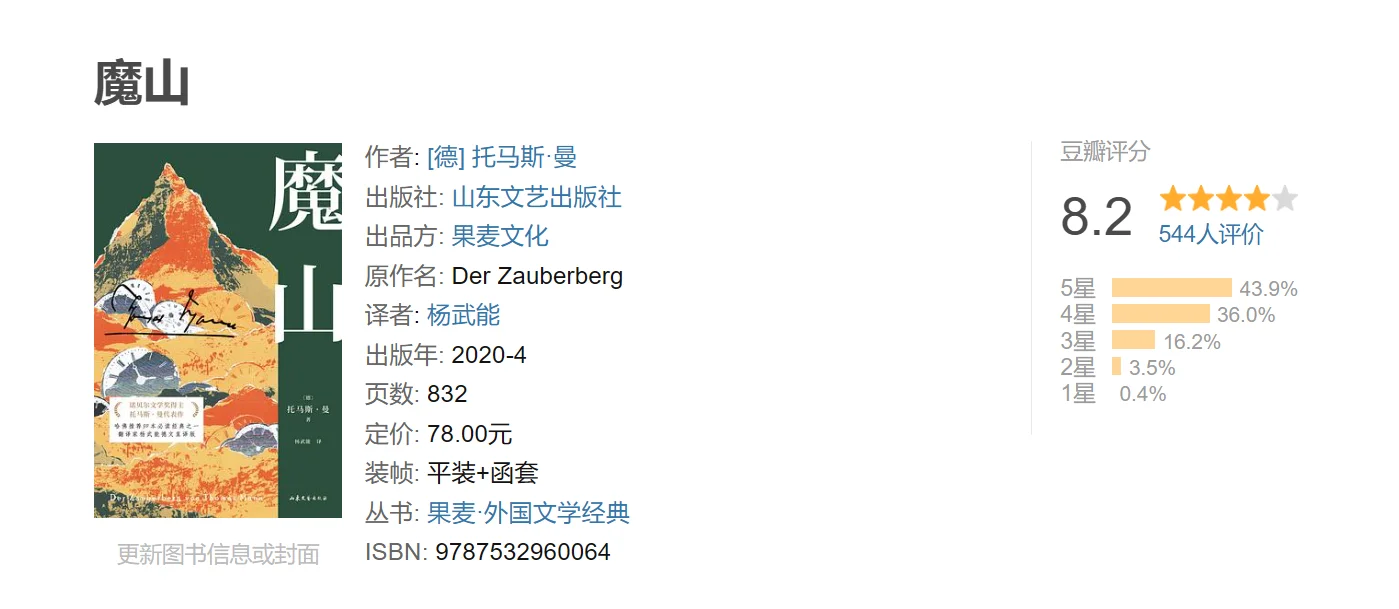 如果你很无聊可以去读这两本小说