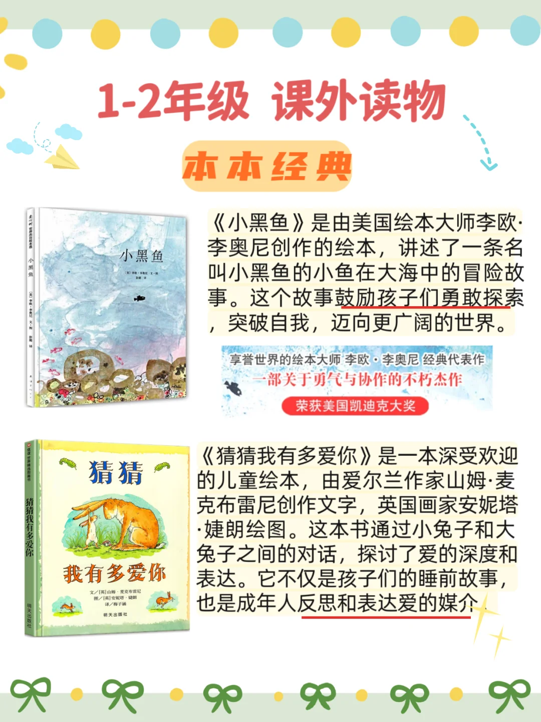 人民日报推荐🔥一二年级必读，超经典❗️