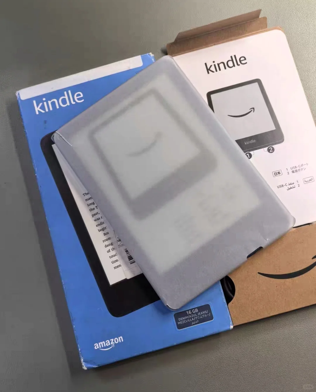 后续 买了准新的 kindle2022小蓝