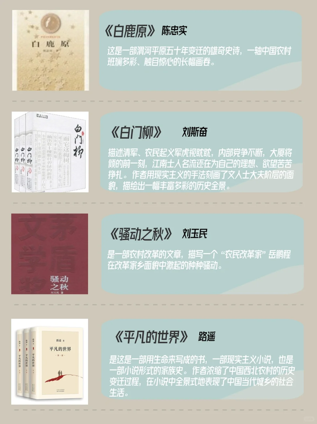 矛盾文学奖十届46部获奖作品推荐