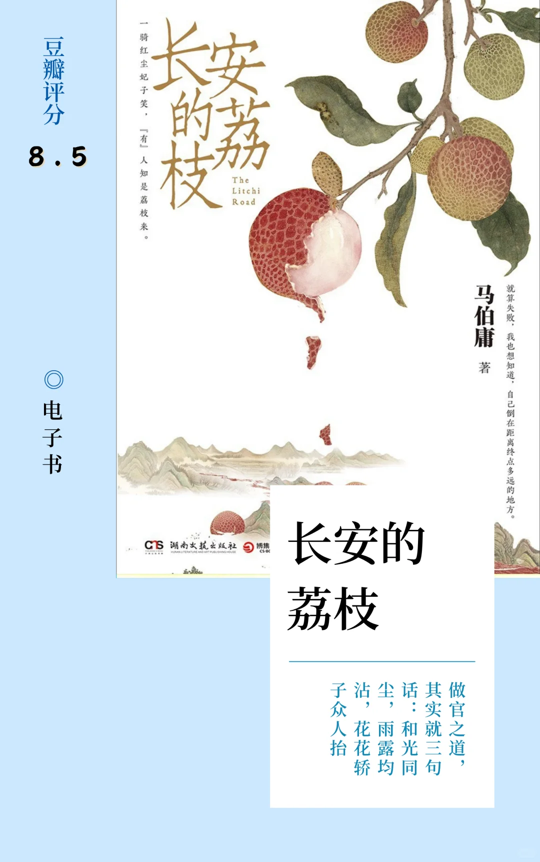 好书推荐《长安的荔枝》电子书分享
