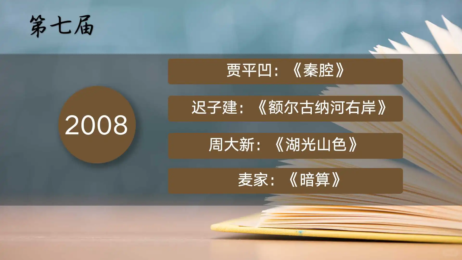 总结1982年到2023年茅盾文学奖作品