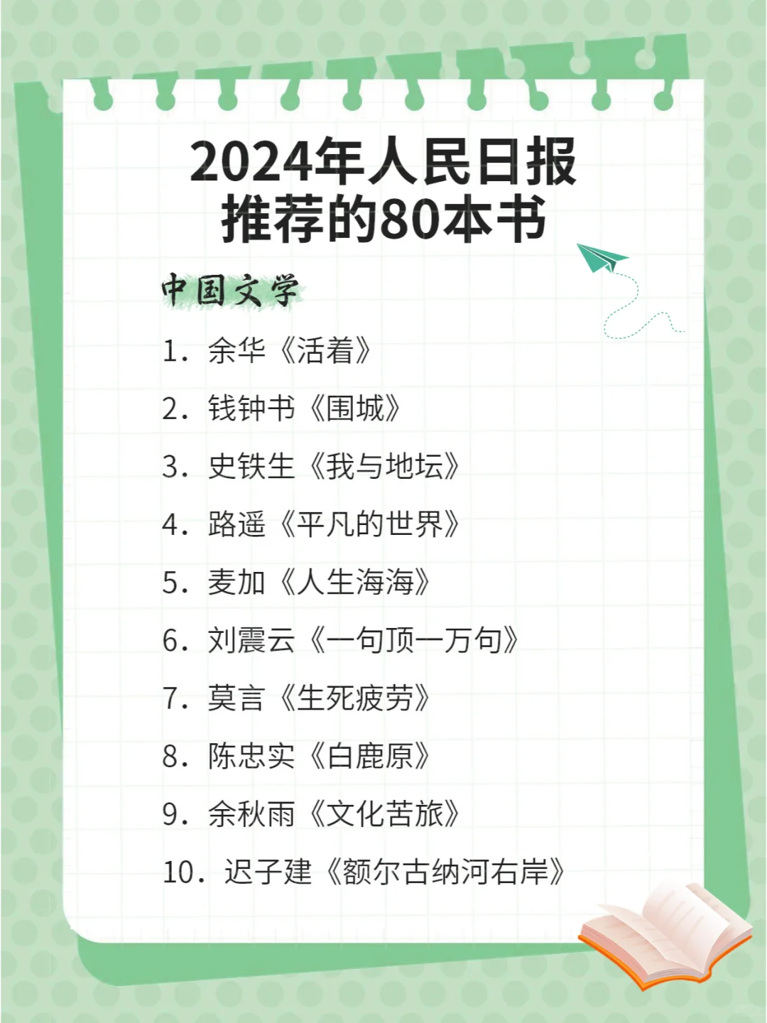不愧是人民日报推荐的80本高质量好书