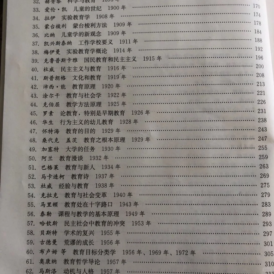 中外教育名著