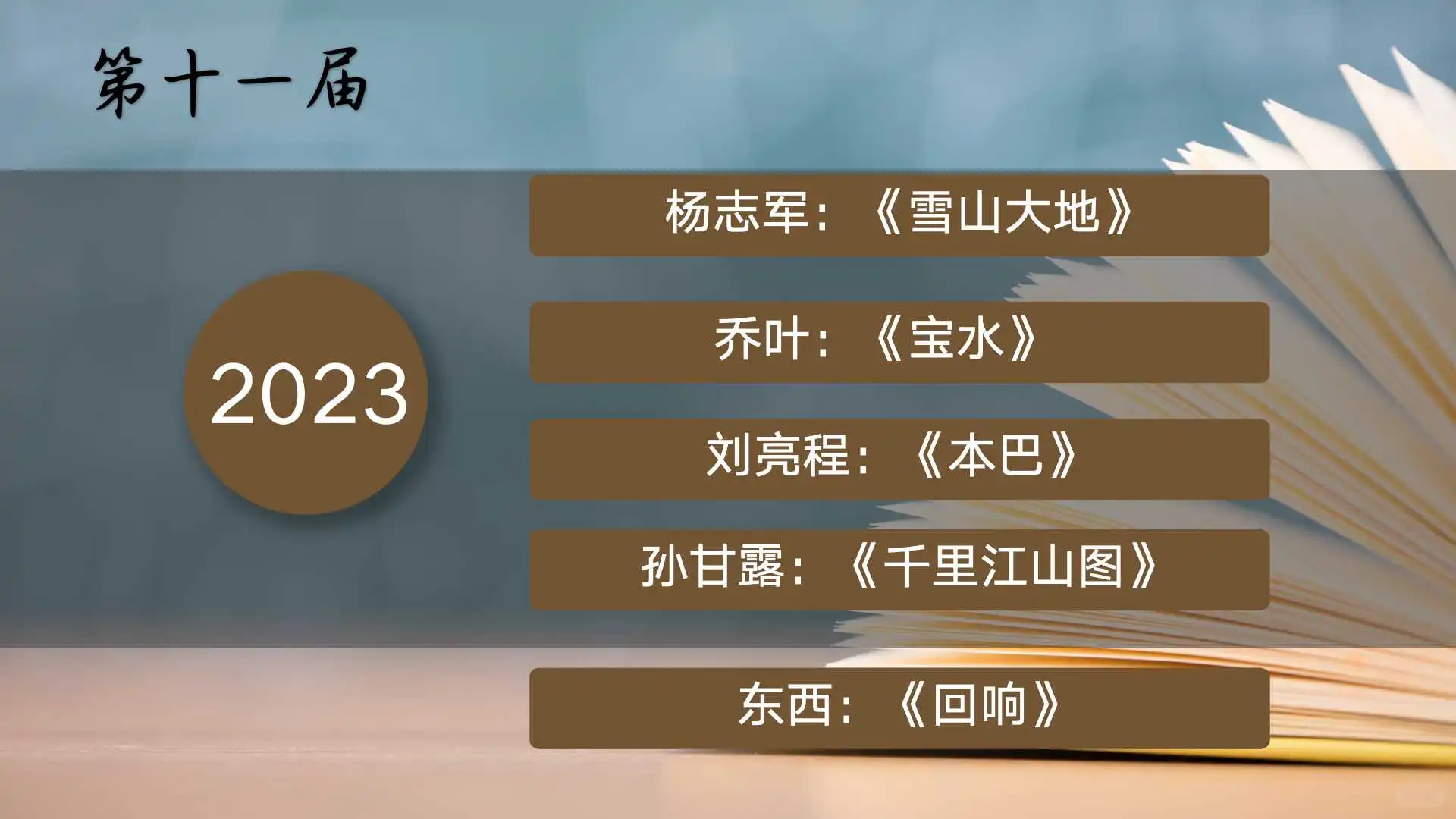 总结1982年到2023年茅盾文学奖作品