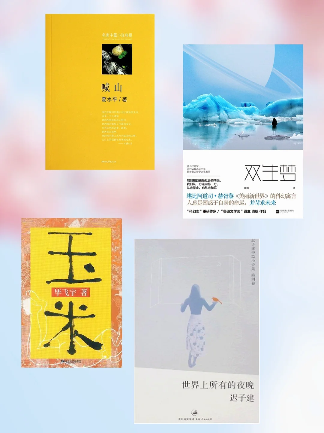 🔥鲁迅文学奖中篇小说奖🏆历届获奖作品书单
