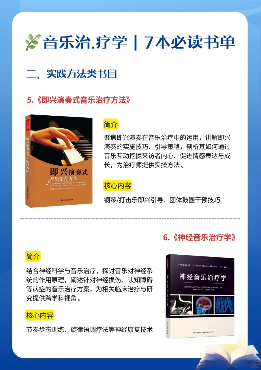 📖音乐治疗书单大公开！