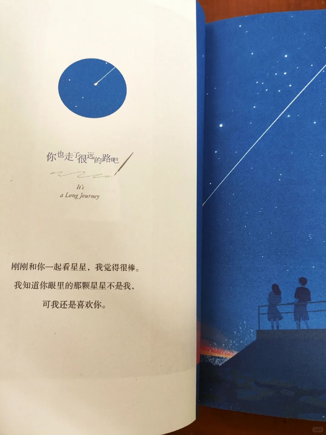 你也走了 很远的路吧👣