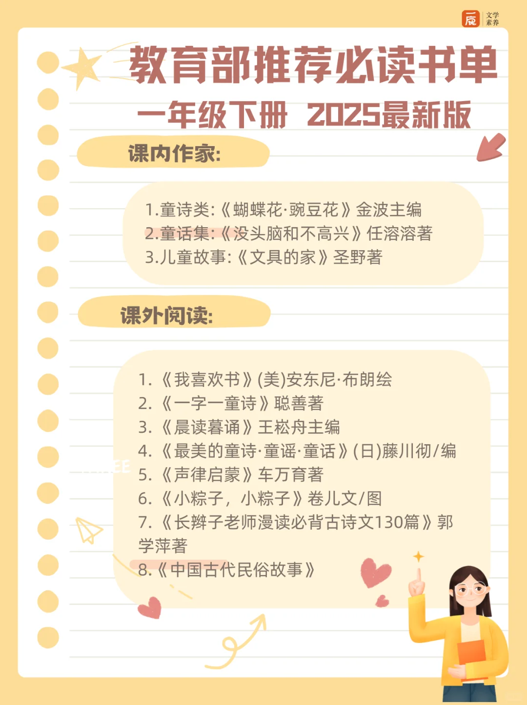📚2025年最新版阅读书单来啦