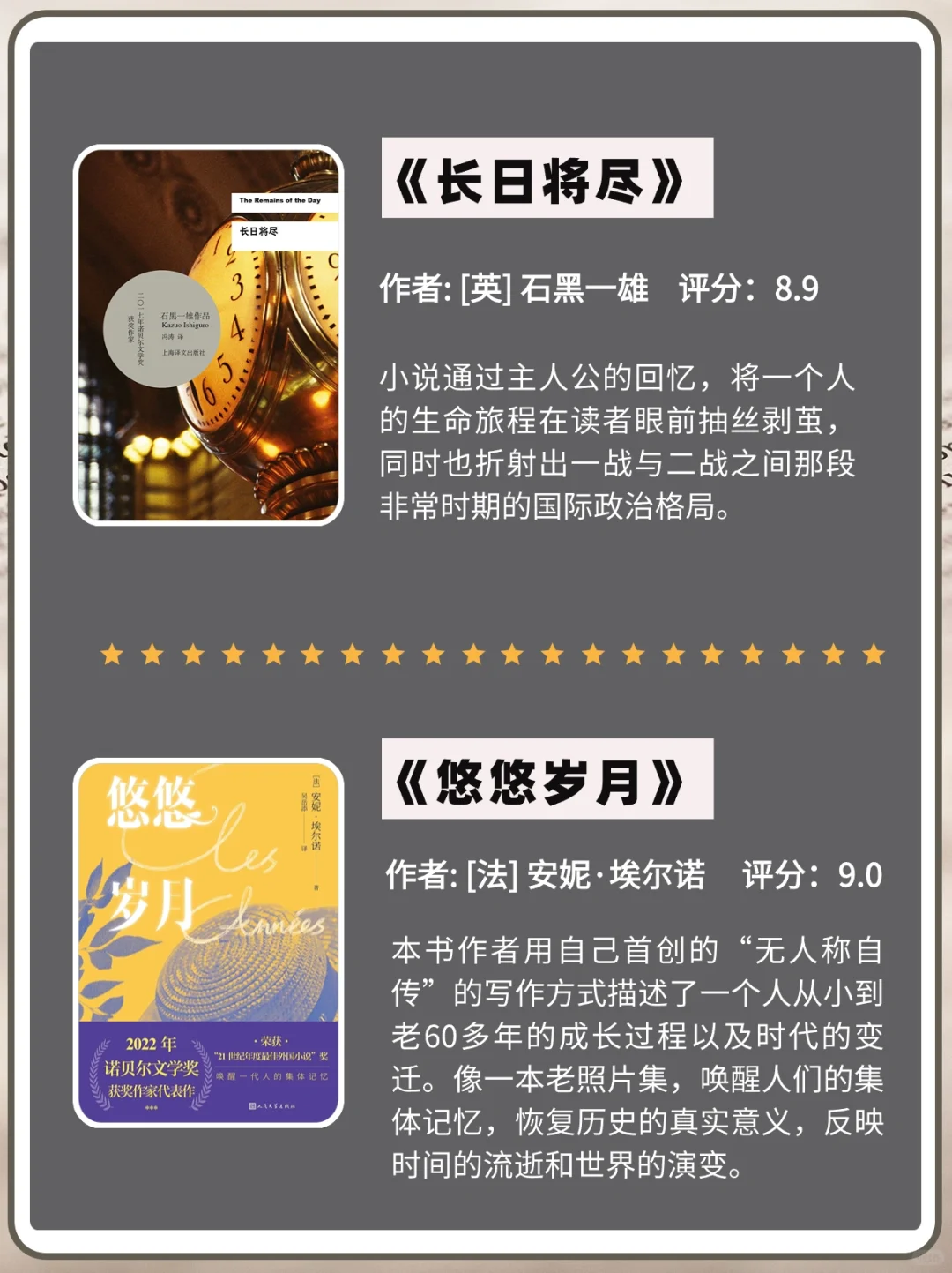 诺贝尔文学奖🏆不可错过的12本经典好书