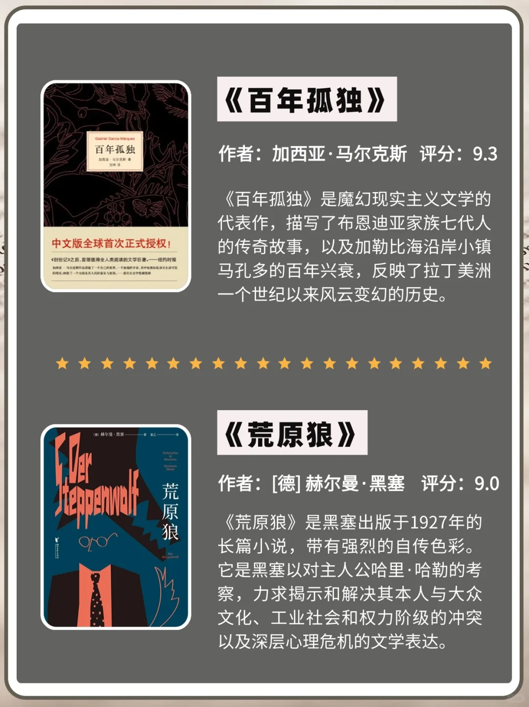 诺贝尔文学奖🏆不可错过的12本经典好书