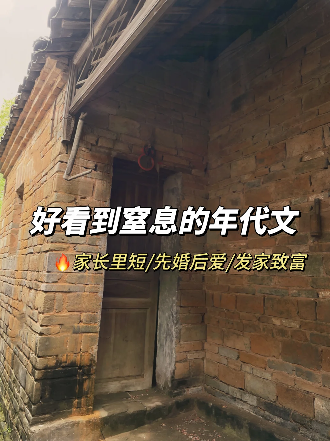 好看到窒息的年代文！！