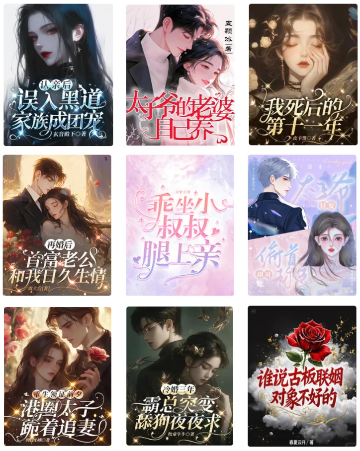 番茄女频霸总新书榜|火葬场继续火|飙升新书