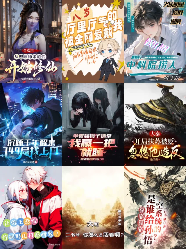 12月第49周，番茄，男频，新书爆款