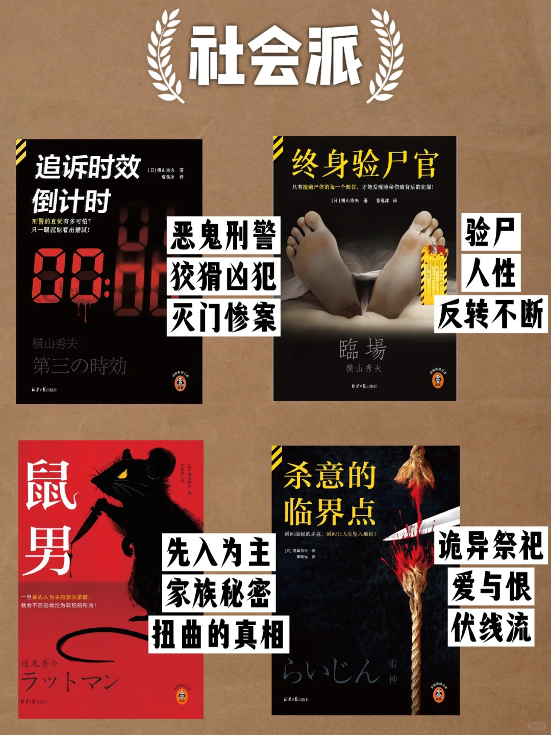 码了暑假看📚上半年悬疑文库新书全推荐！
