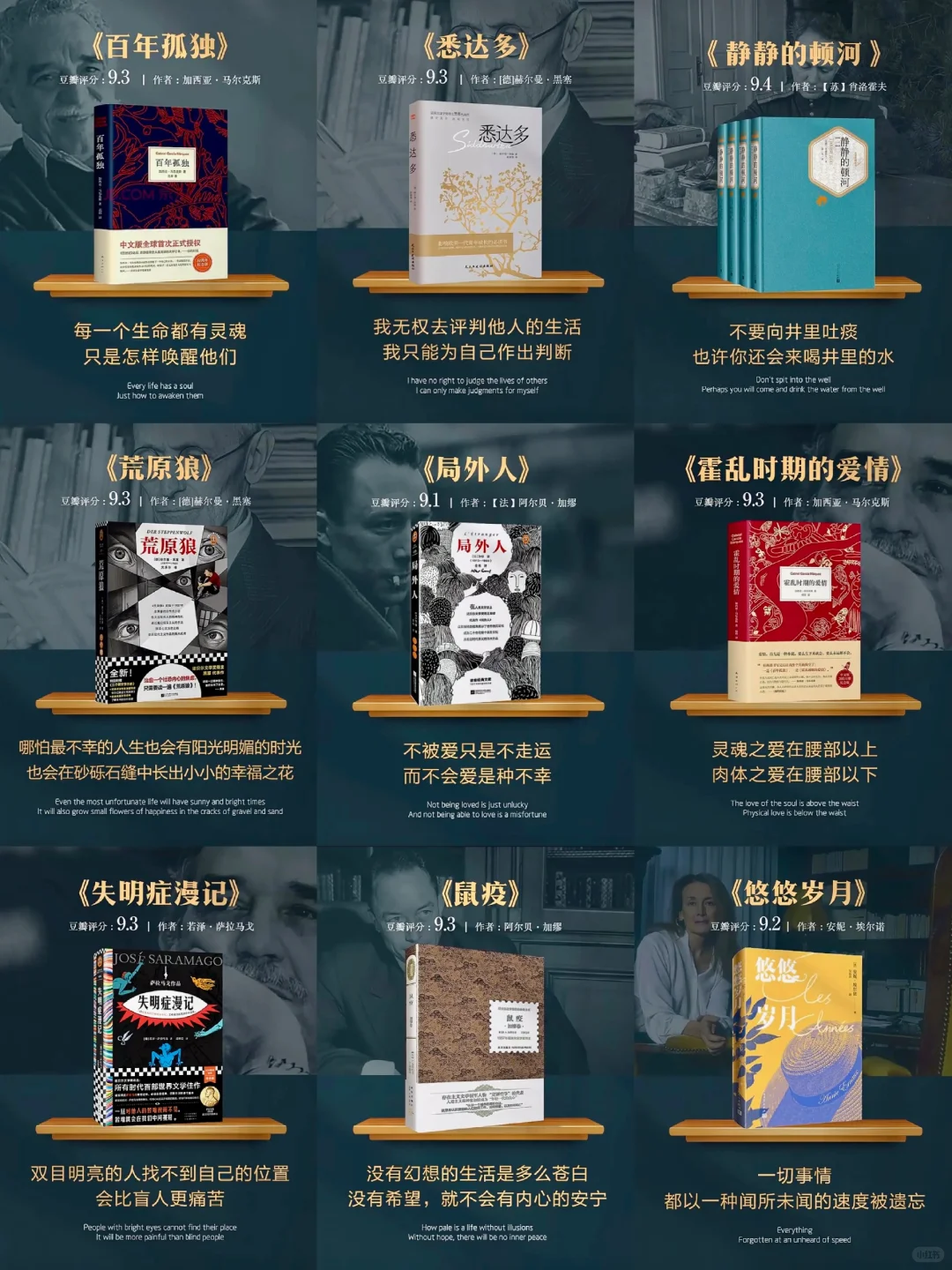 诺奖值得看的12本书，几本你未曾看过？
