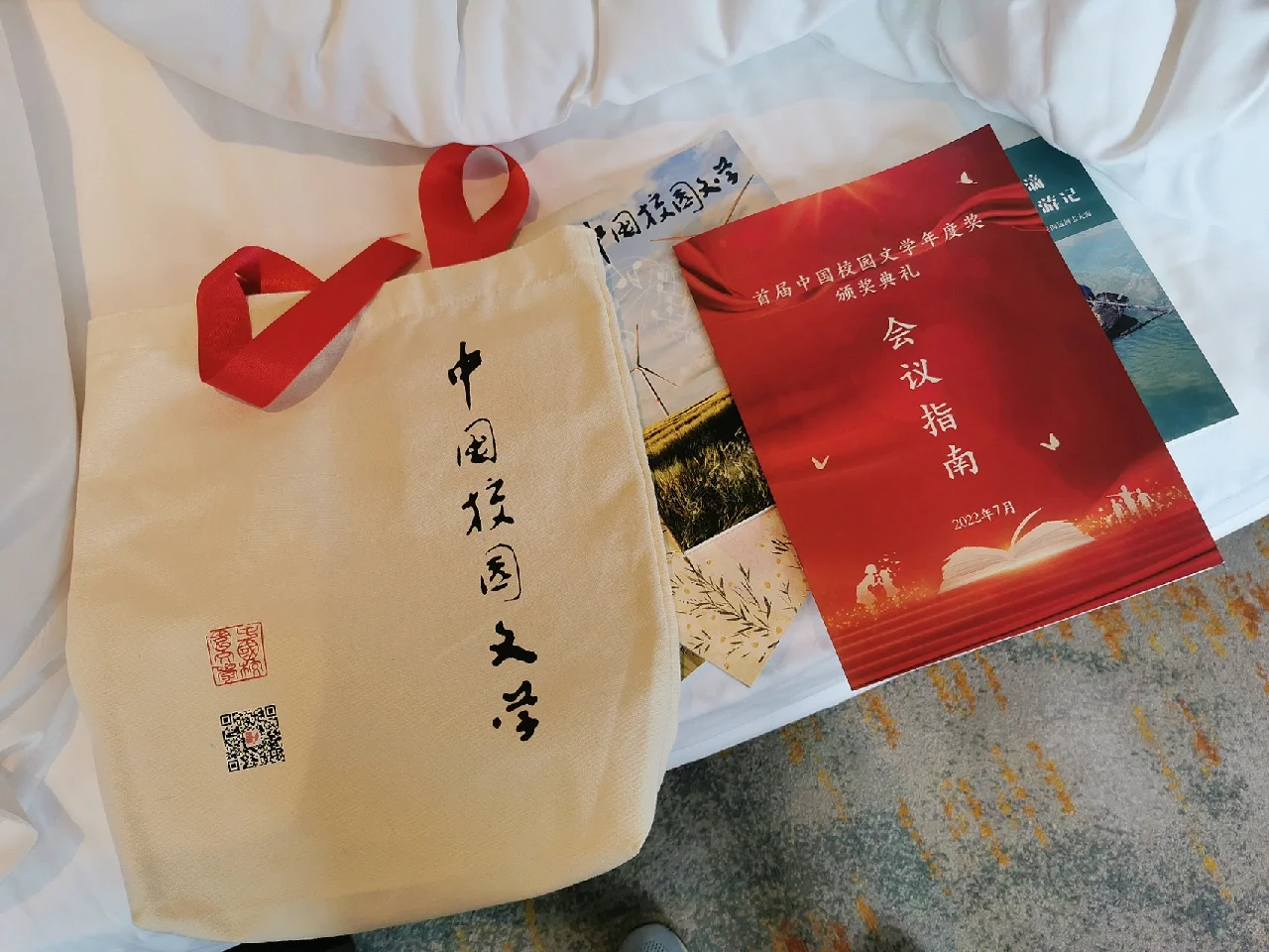 第一篇小说顺利发表，并获奖😆