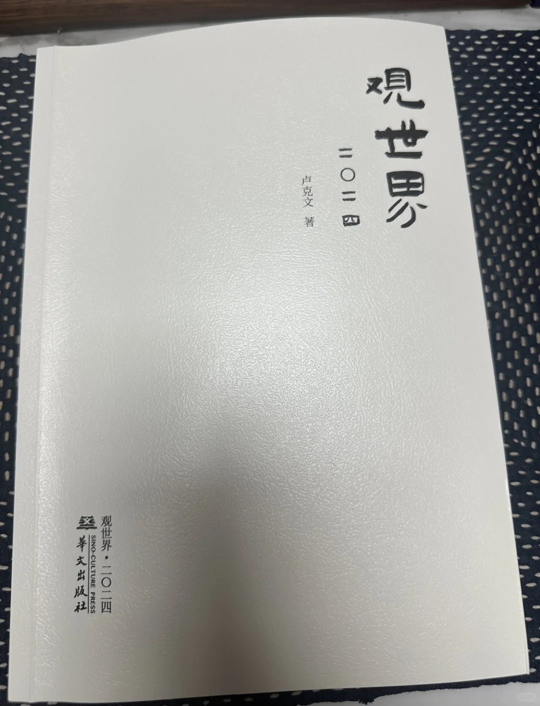 卢克文新书-观世界2024