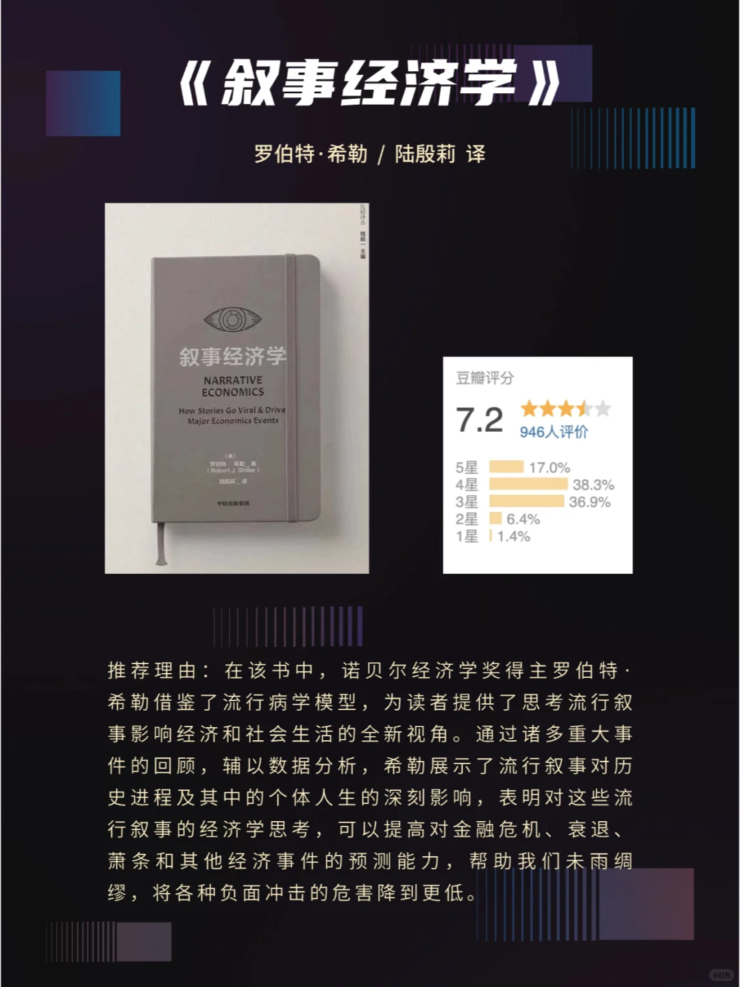 豆瓣高评分的9本诺贝尔经济学奖作品