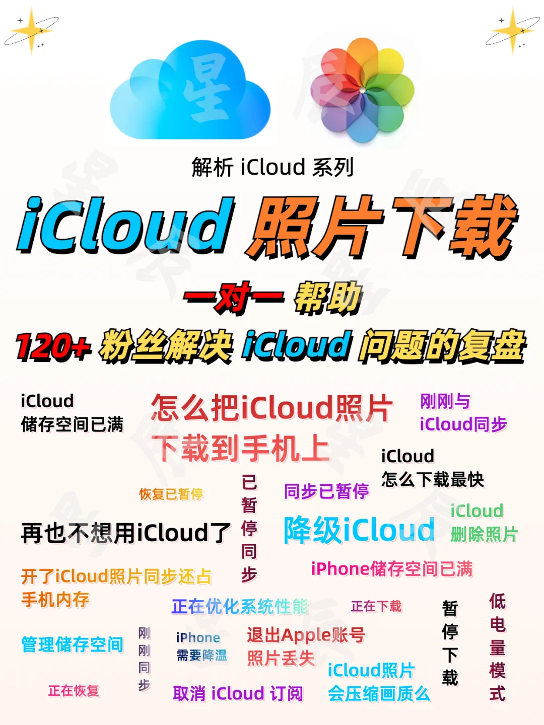 不丢失照片情况下怎么下载照片并关闭iCloud