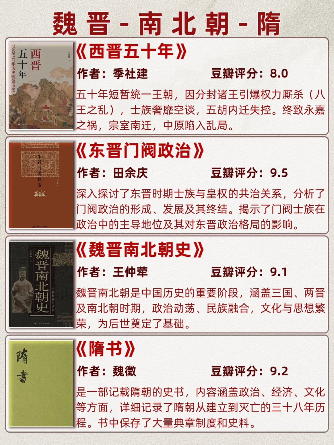 书单分享 历史按时间顺序看，32本必读书籍