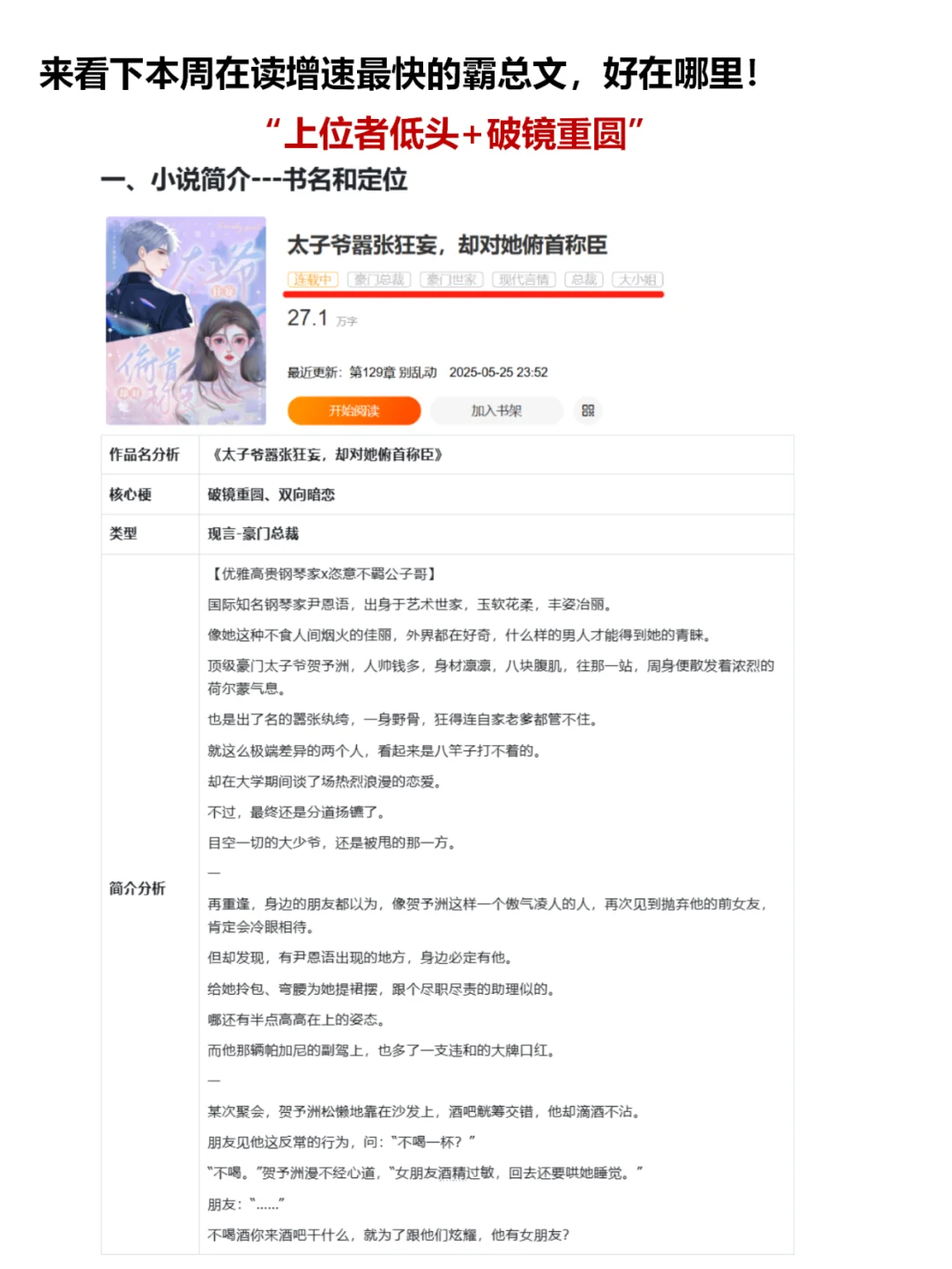 番茄女频霸总新书榜0526期|飙升梗：年龄差