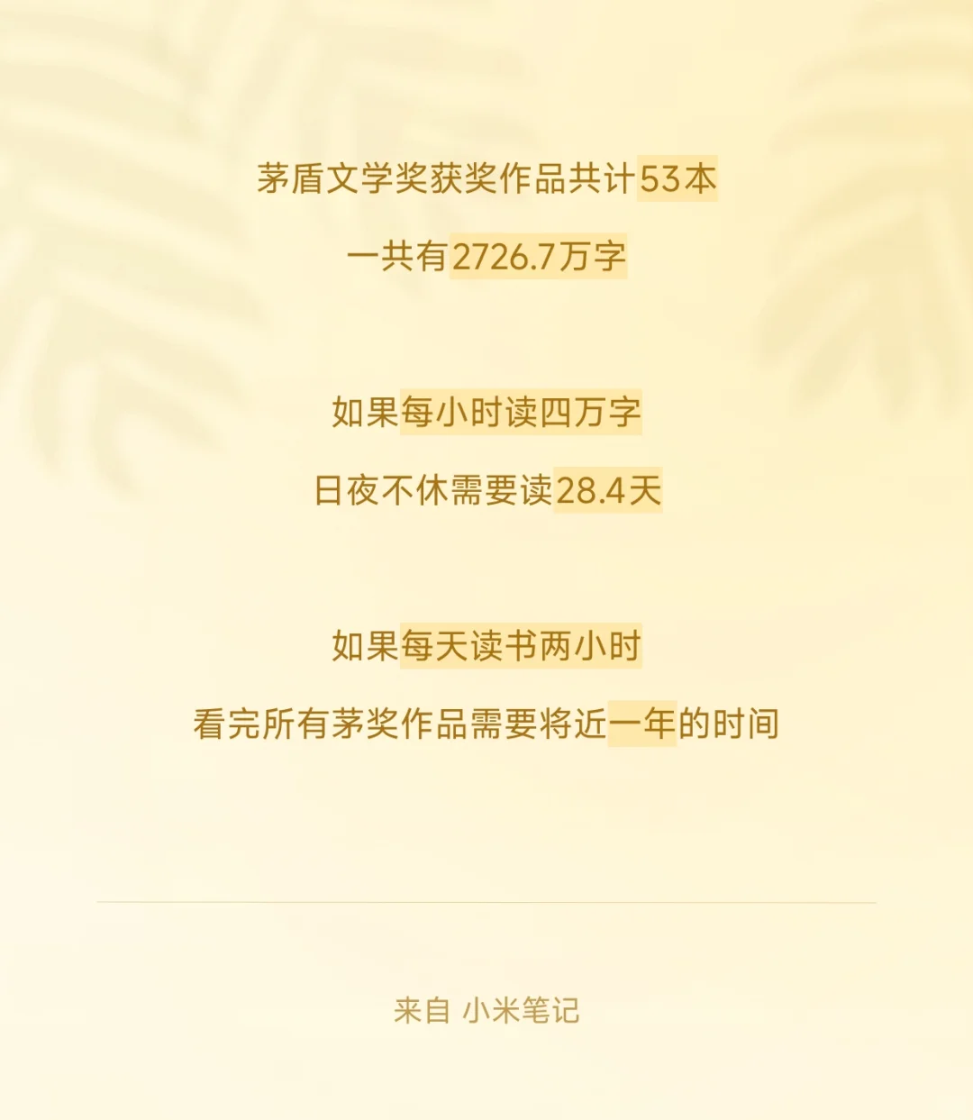 大家都是怎么看待茅奖作品的？