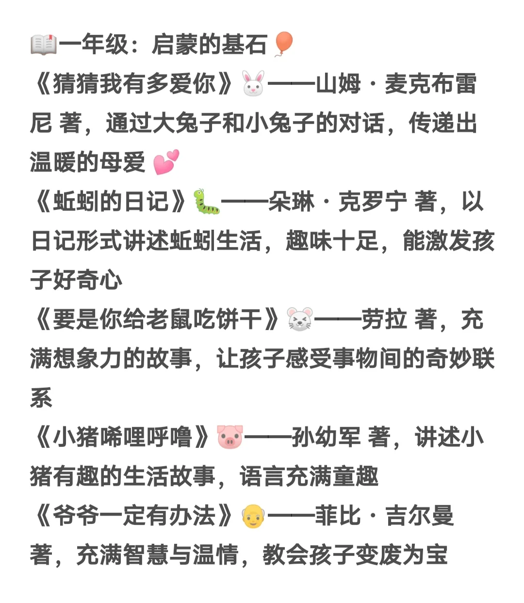 还在乱给孩子买书？小学必读课外书目推荐
