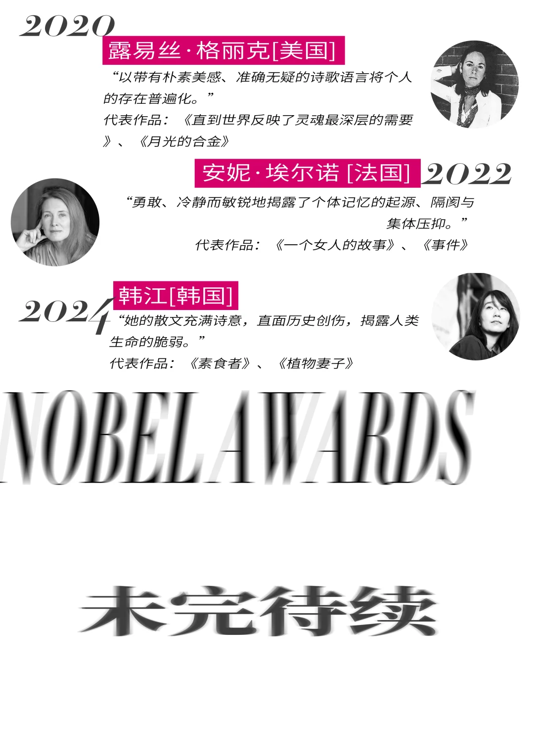 18位诺奖获奖女作家，你最爱哪位？