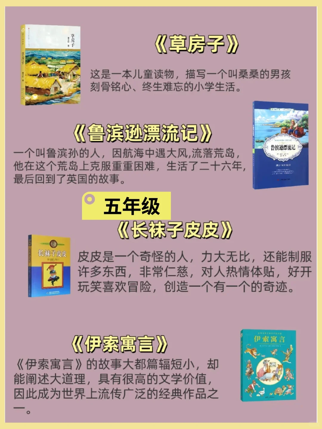 小学必读书目推荐❗️