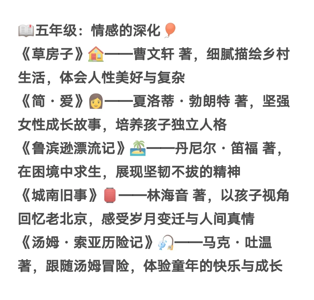 还在乱给孩子买书？小学必读课外书目推荐