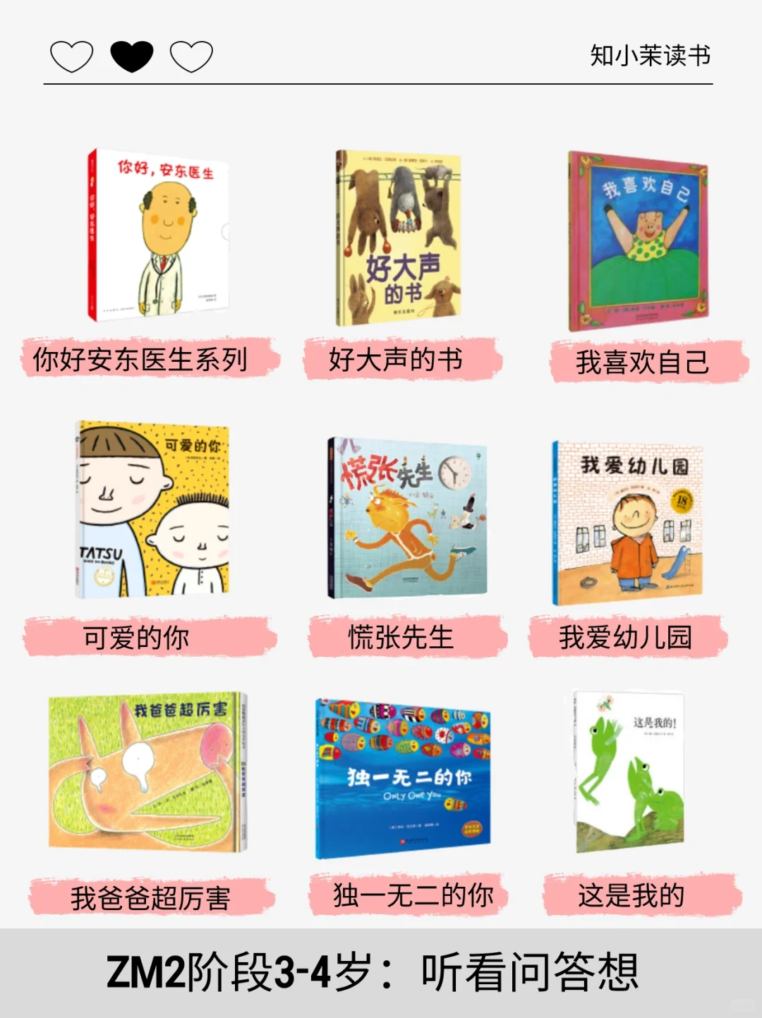 0-12岁中文分级阅读书单，已经帮你整理好了！