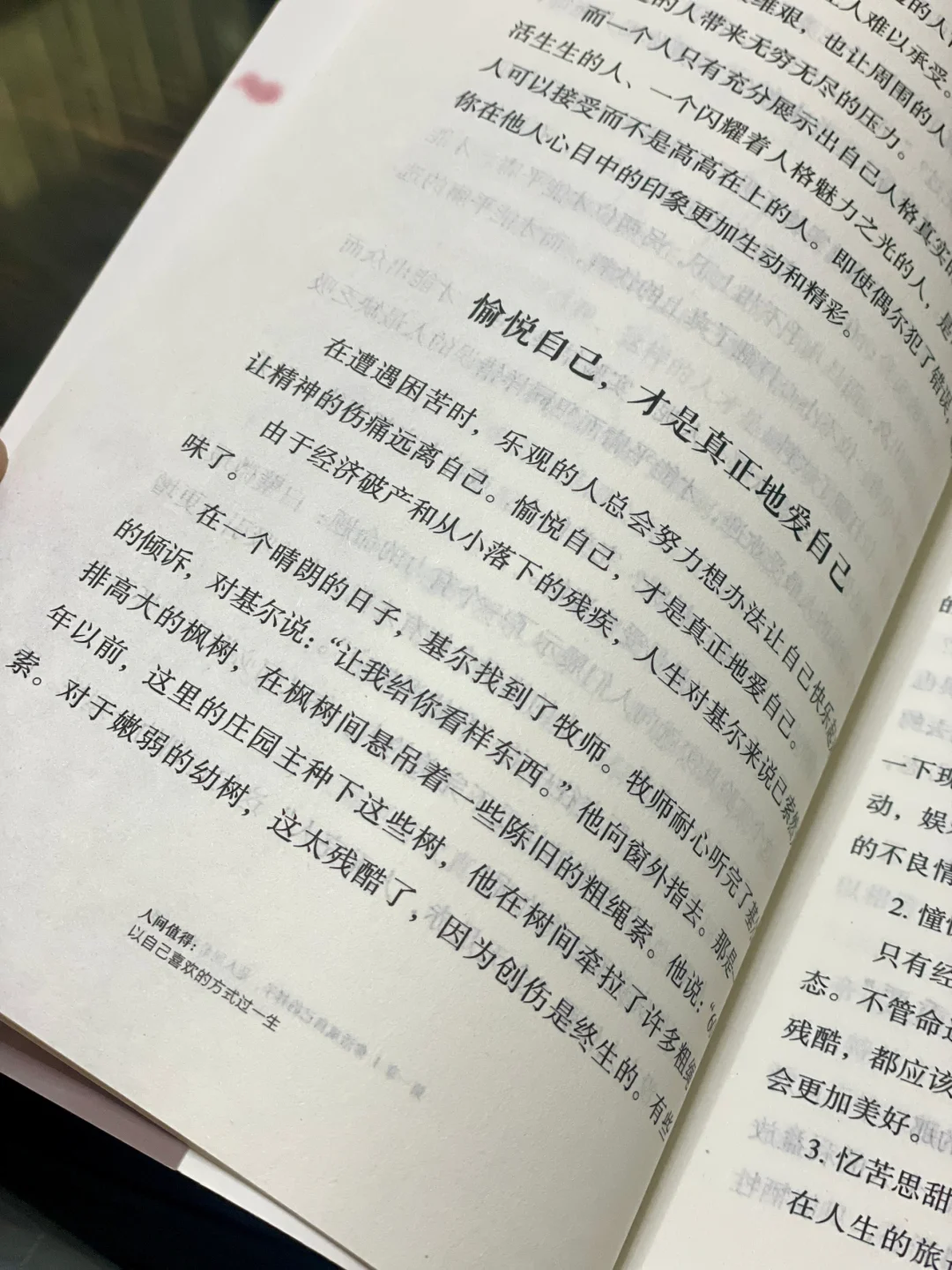 今日推荐一书“人间值得”，很好看～