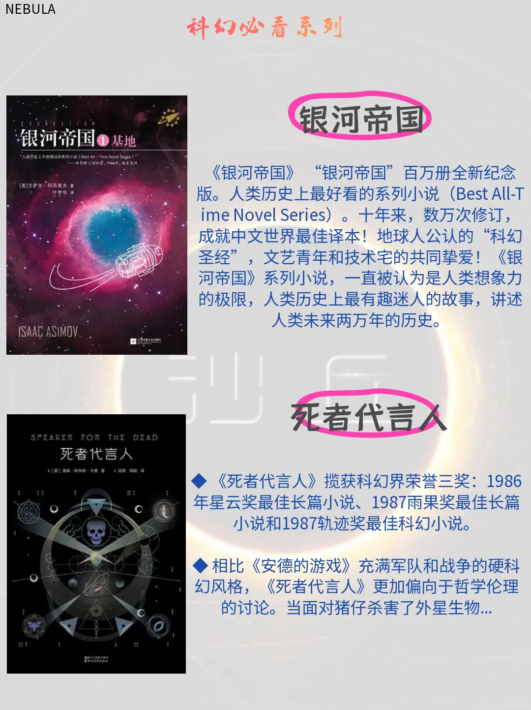 科幻必看9部神作🔥星云奖雨过奖双奖作品📚