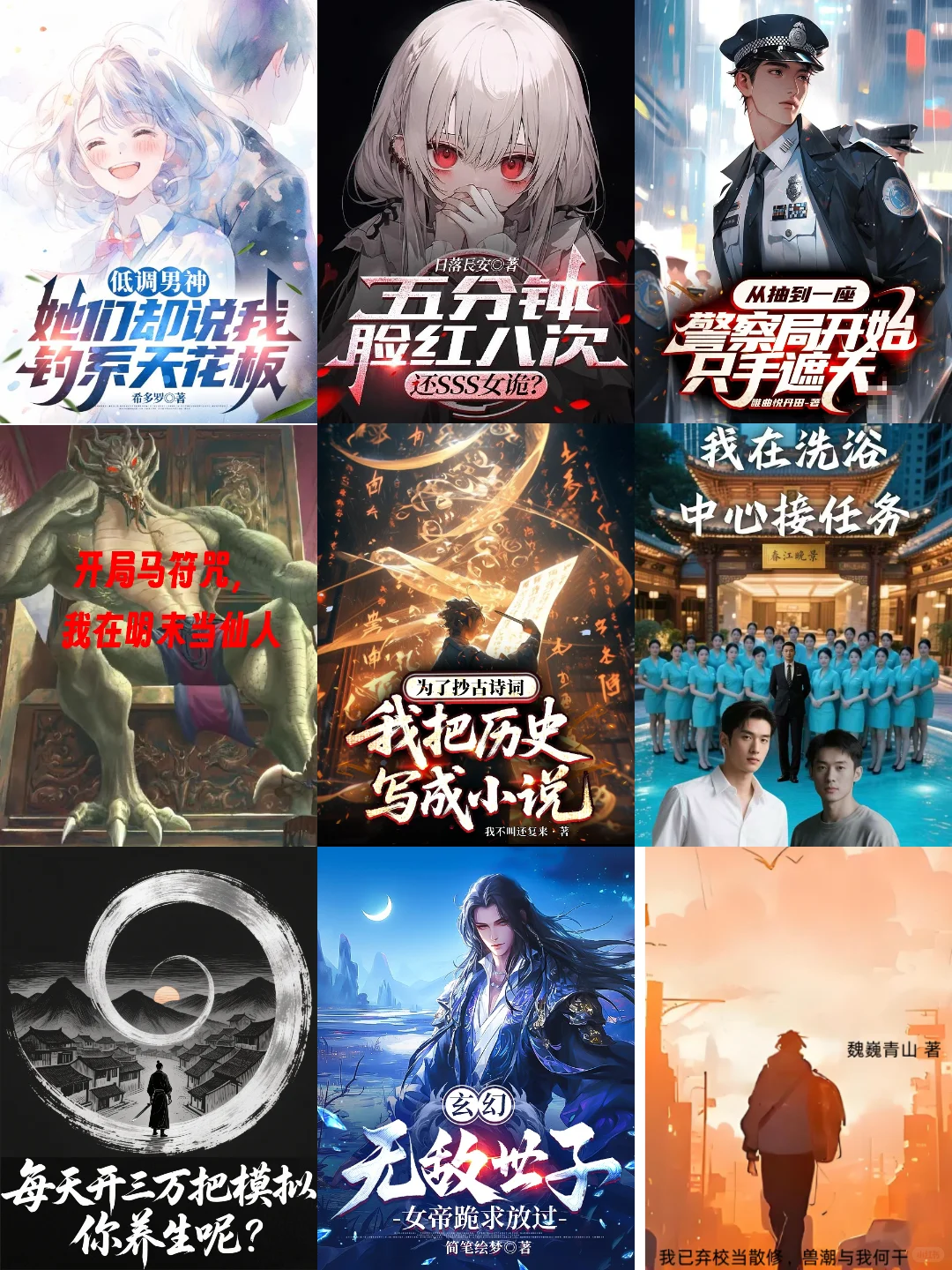 6月 第24周，番茄男频，新书在读飙升榜分析