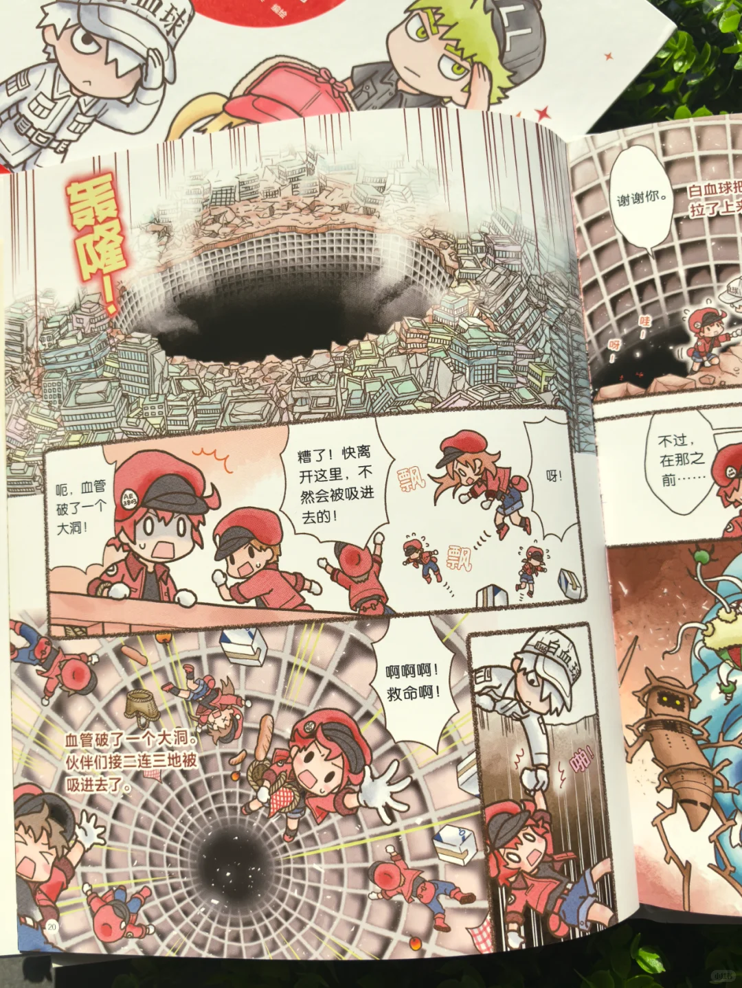 奔走相告《工作细胞》最新两册5+6终于来了