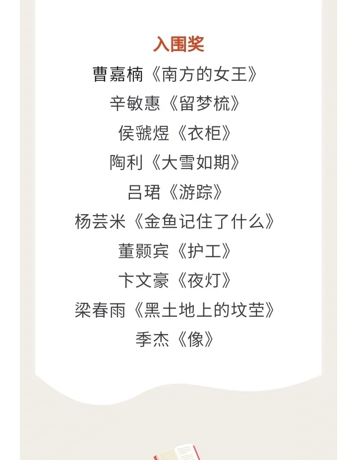 小说获二等奖，据说奖金5000
