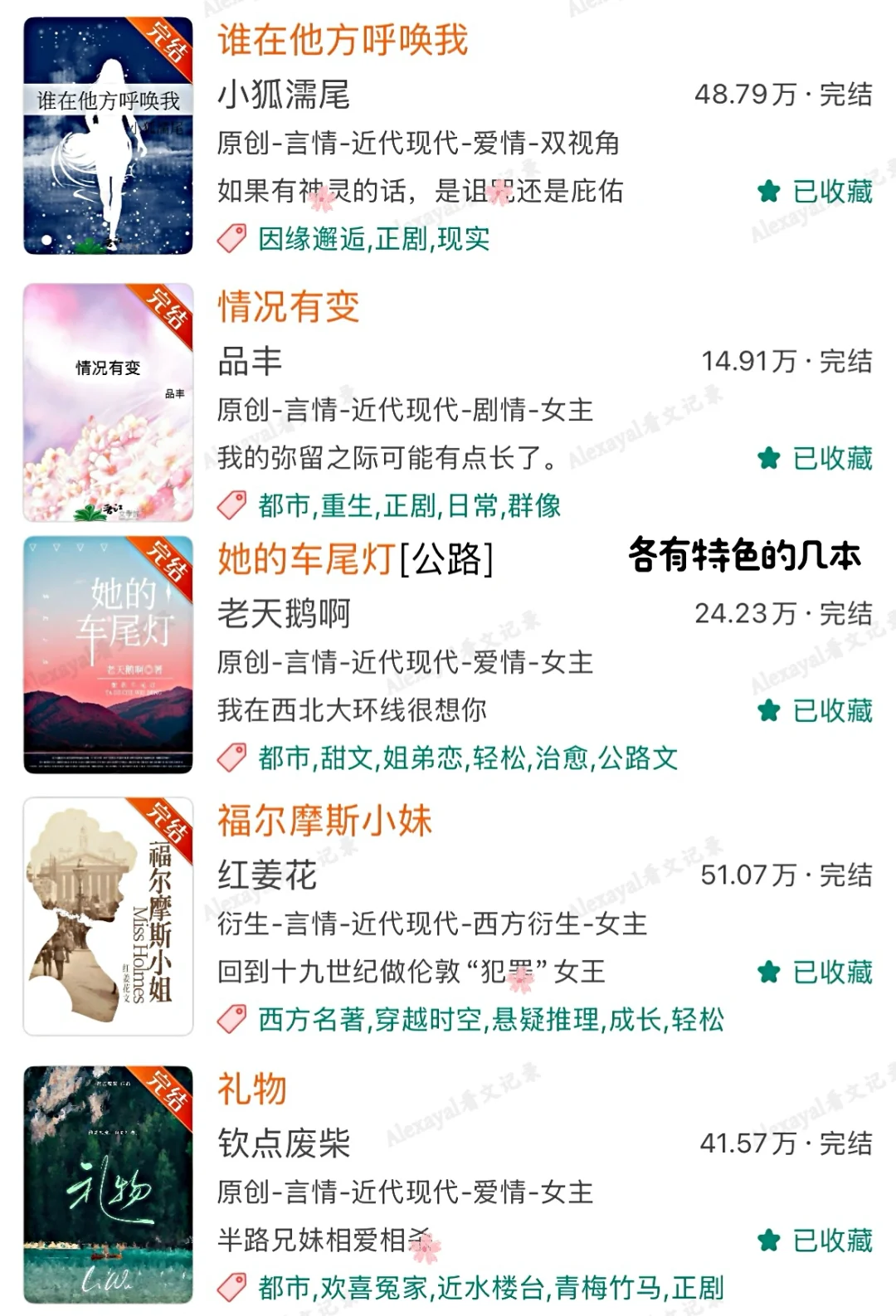 最近吃的细糠｜近一年完结的好看top小说推荐