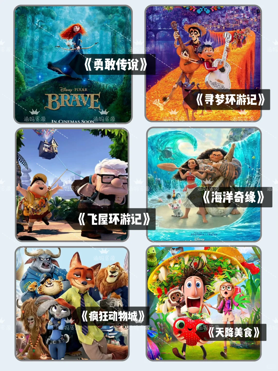 巨好看！强推，36部孩子必看高分动画电影