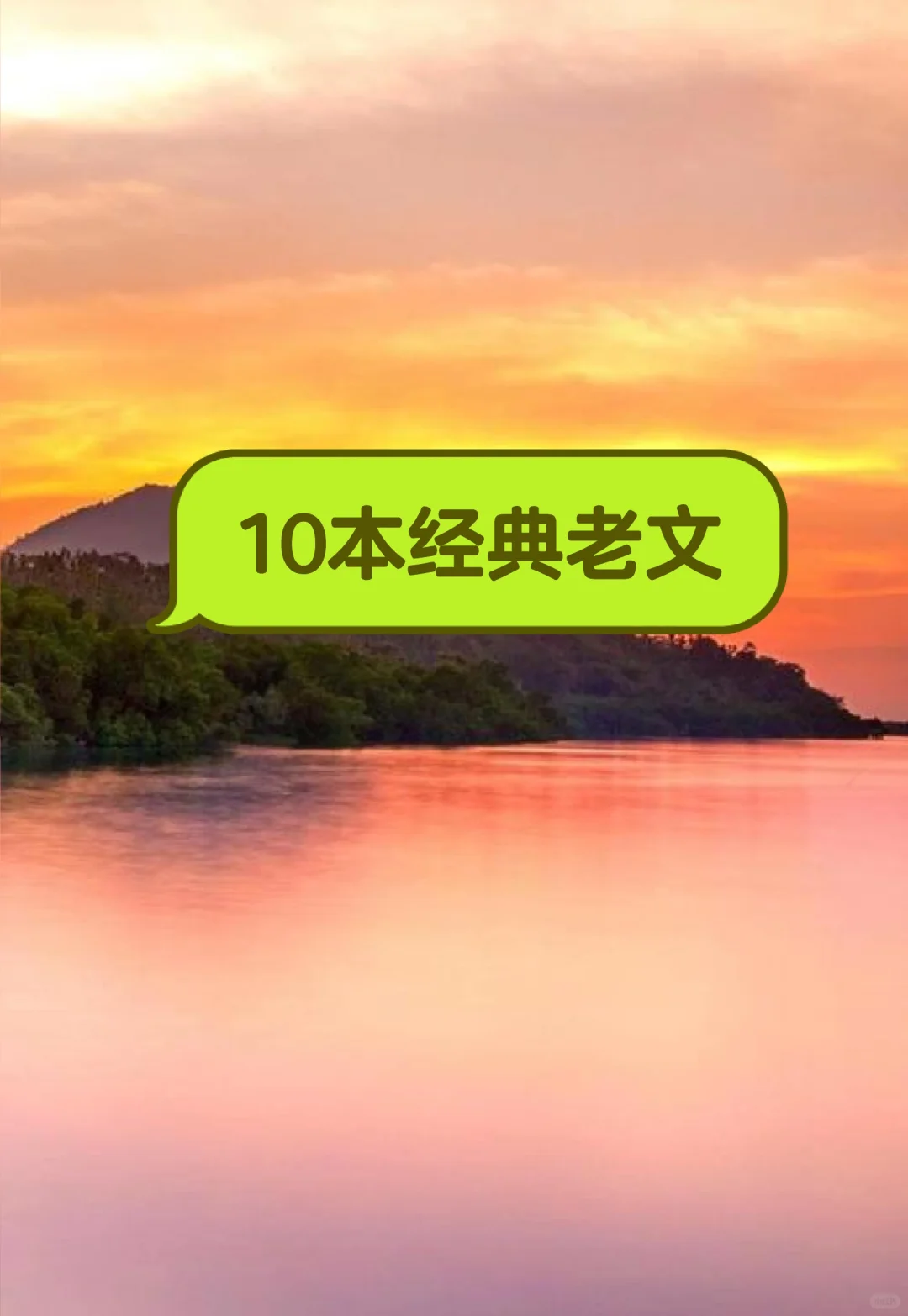 10本经典老文，本本都值得重刷，很上头